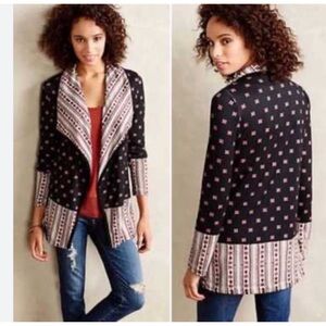 Anthropologie One September Open Front Cardigan Sweater Size Large